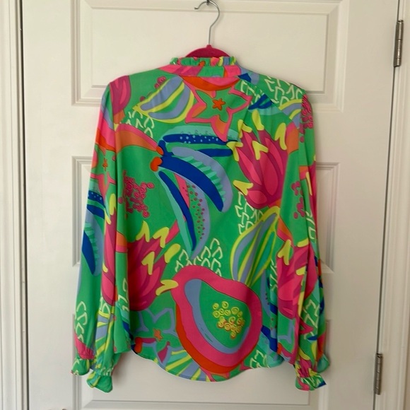 Michelle McDowell Colorful Top - Picture 4 of 6